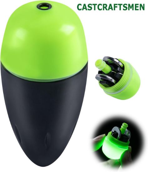 Picture of Castcraftsmen Electronic Fishing Float Glow Night Long Shooting Fishing Bobbers Plastic Sensitive Sea Fishing Float
